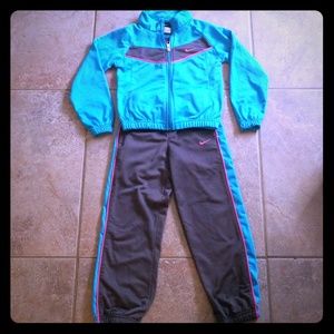 Nike two piece track suit